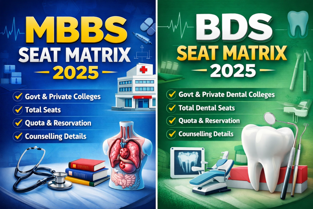 Maharashtra NEET Seat Matrix