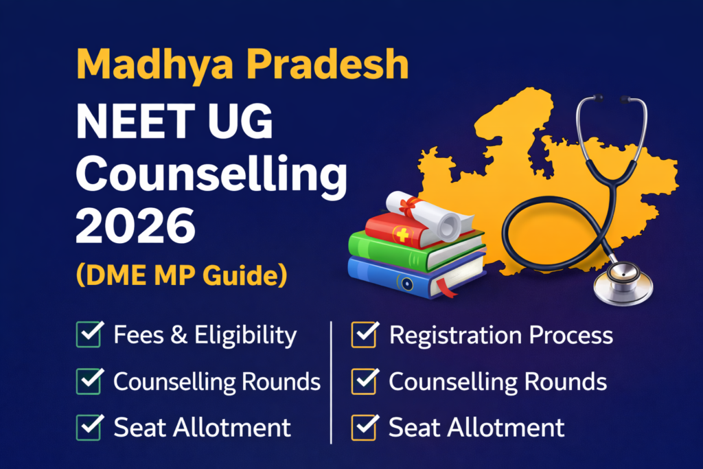 Madhya Pradesh NEET UG Counselling