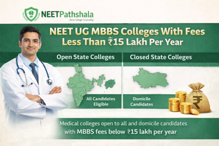Cheapest Private MBBS Colleges 2026: Low Fee Private Medical Colleges Through NEET