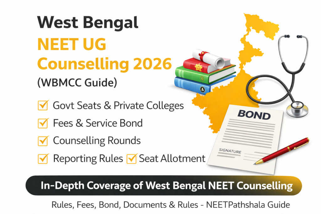 West Bengal NEET UG Counselling